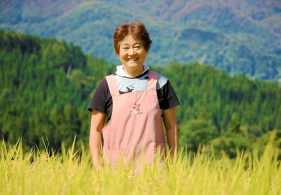 自家製野菜や自家製米