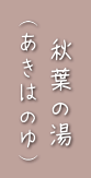 秋葉の湯（あきはのゆ）
